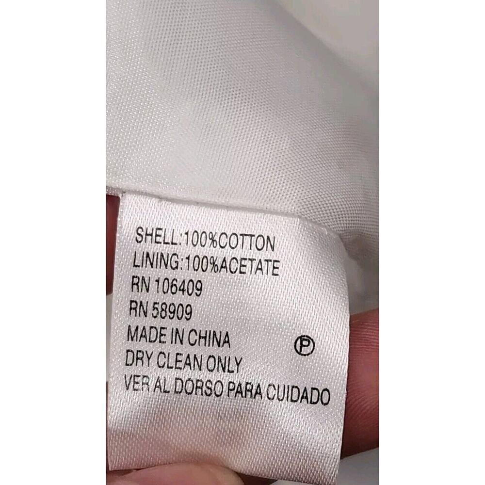 Alex Marie‎ size 16 white blue green striped sleeveless flare Pleated Dress - Picture 5 of 8